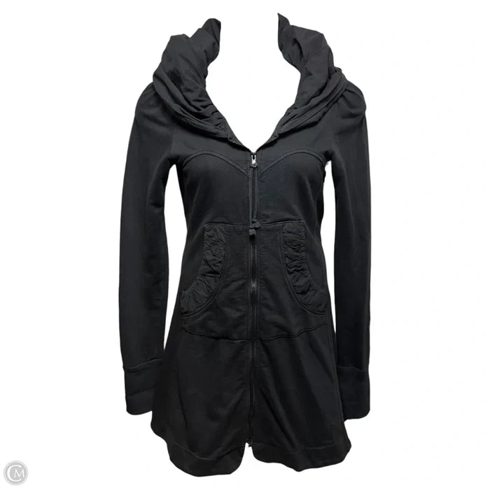 Long Cloak Hoodie Dress By Prairie Underground In Black, Size: M