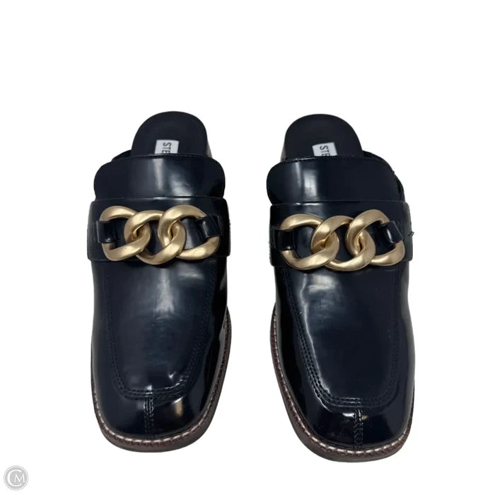 Lorie Chain Mules By Steve Madden In Black, Size: 7