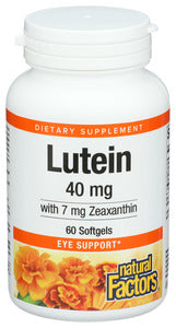 LUTEIN NAT FACTORS W ZEAXANTHIN 60C  '068958010359
