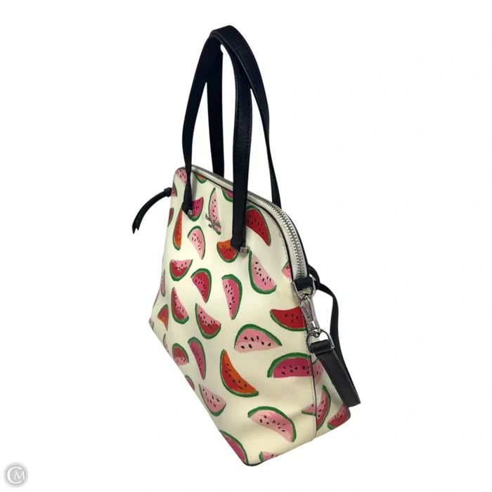 Maise Watermelon Dome Satchel Designer By Kate Spade, Size: Medium
