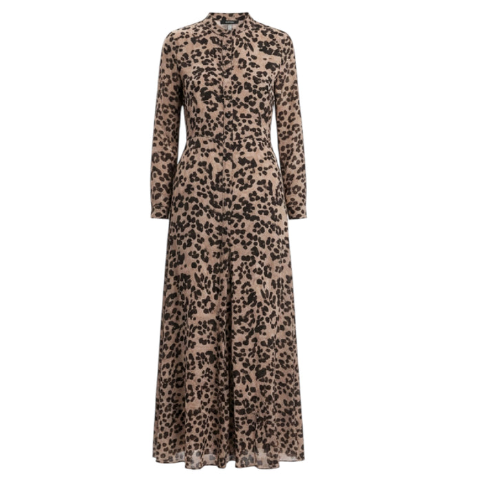 Maxi Shirt Dress By Bella Dahl In Golden Spots Brown, Size: S