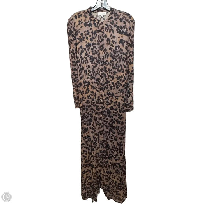 Maxi Shirt Dress By Bella Dahl In Golden Spots Brown, Size: S
