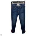 Medium Wash Signature Skinny Crop Pant Jeans By Etienne Marcel In Blue Denim, Size: 6/28