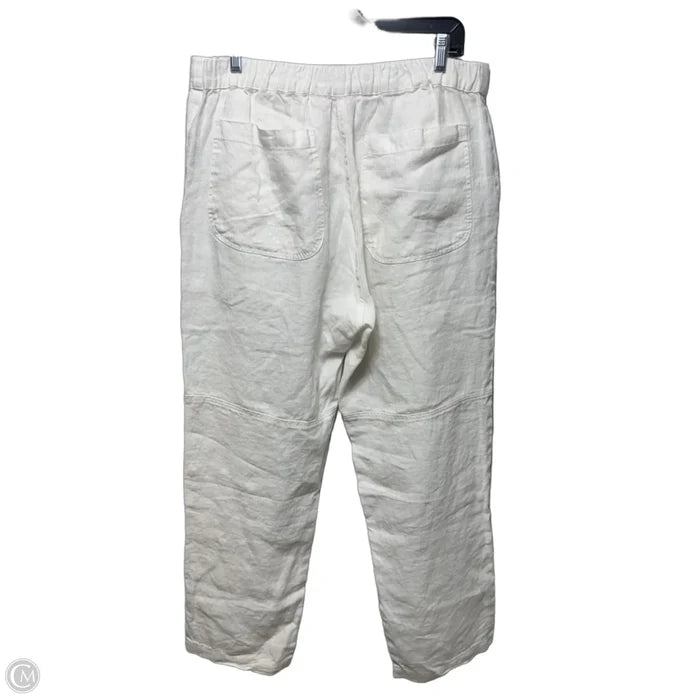 MEN’S Linen Suit Pants By Richardson In White, Size: MEN’S XL