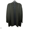 Merino Blend Sweater Cardigan By Eileen Fisher In Green, Size: S
