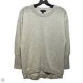 Merino Wool Blend Sweater By J. Crew In Cream, Size: M
