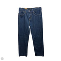 Mid Rise Jeans Straight Leg By Levis In Blue Denim, Size: 6/ 28x30