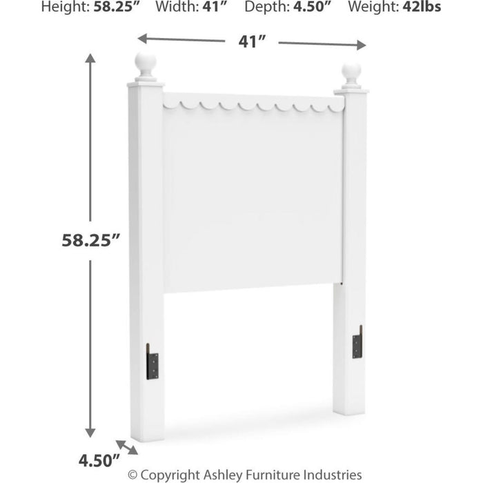 Mollviney Panel Headboard
