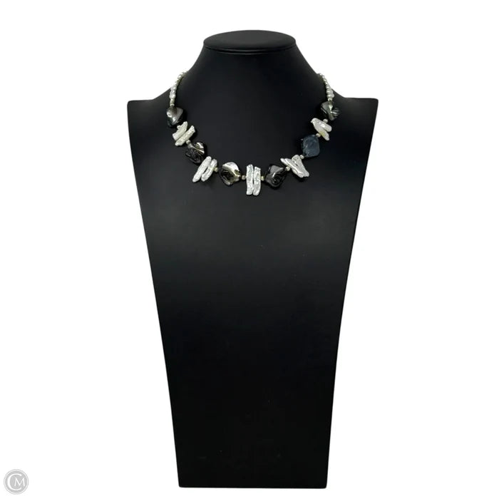 Mother Of Pearl Beaded Necklace