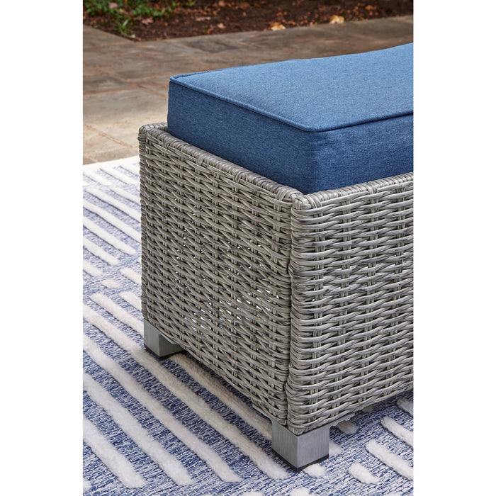NAPLES BEACH Outdoor Dining Bench with Cushion