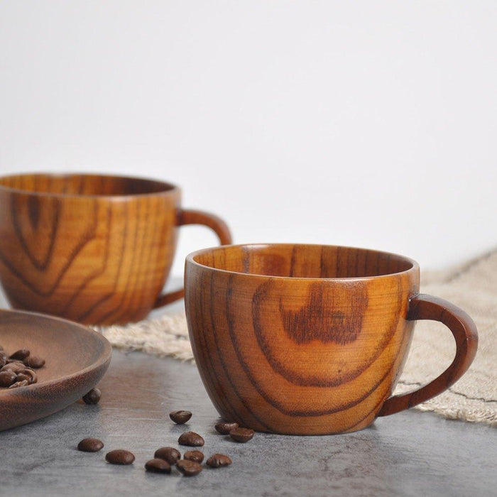 Natural Bamboo Wooden Cup - EcoStuff