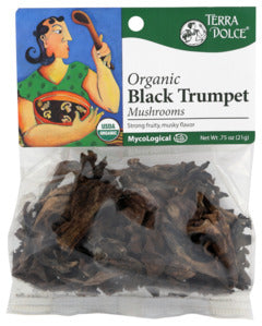 O MUSHROOMS DRIED BLACK TRUMPET  '700360006109