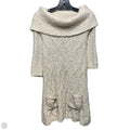 Off Shoulder Sweater Tunic By Sleeping On Snow In Cream, Size: Xs