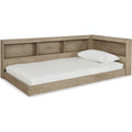 Oliah Bookcase Storage Bed