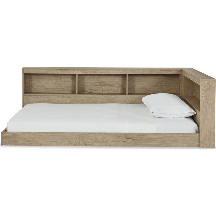Oliah Bookcase Storage Bed