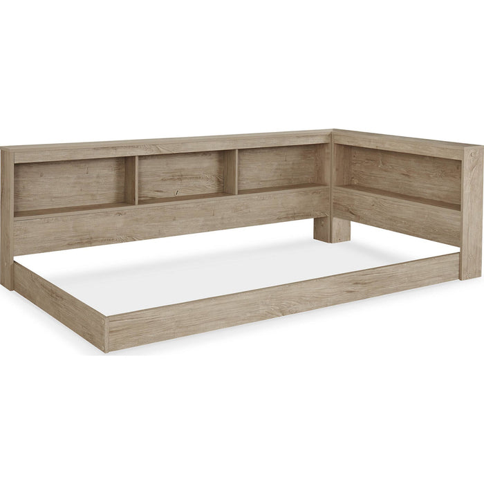 Oliah Bookcase Storage Bed