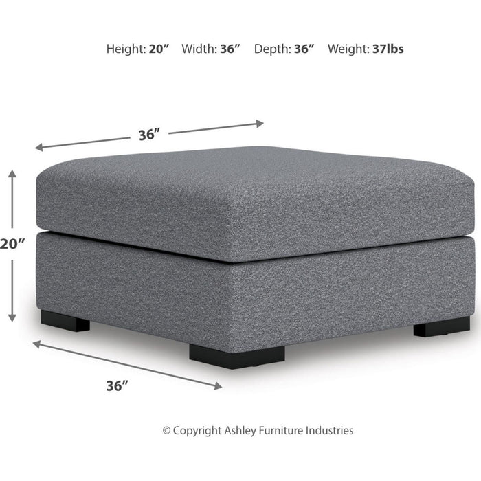 Omaha-Exclusive Oversized Accent Ottoman