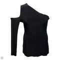 One Shoulder One Sleeve Top By Norma Kamali In Black, Size: M (38)