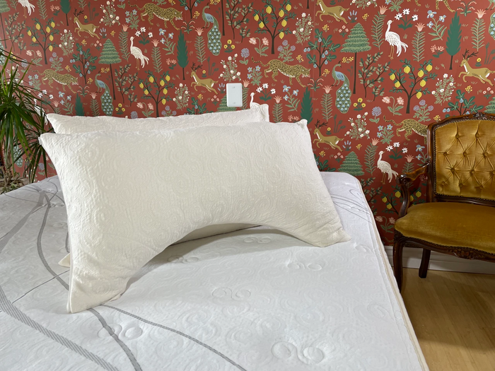 Organic Cotton Knit Pillow Protector