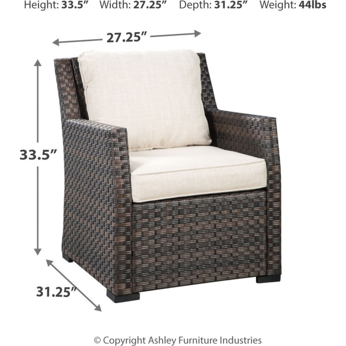 Outdoor Easy Isle Lounge Chair with Cushion