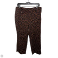 Pants Cropped By Maeve In Animal Print, Size: 16