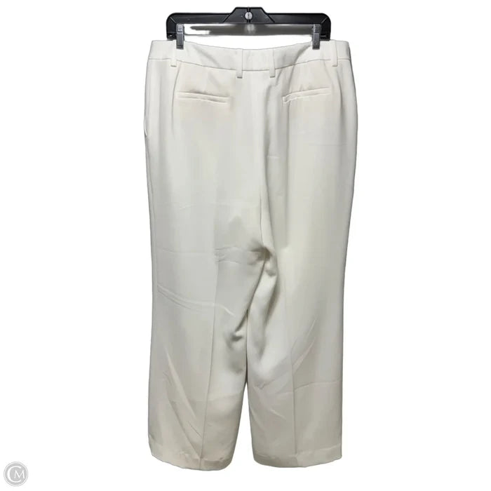 Pants Designer By Lafayette 148 In White, Size: 14