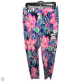 Pants Designer By Lilly Pulitzer In Floral Print, Size: L
