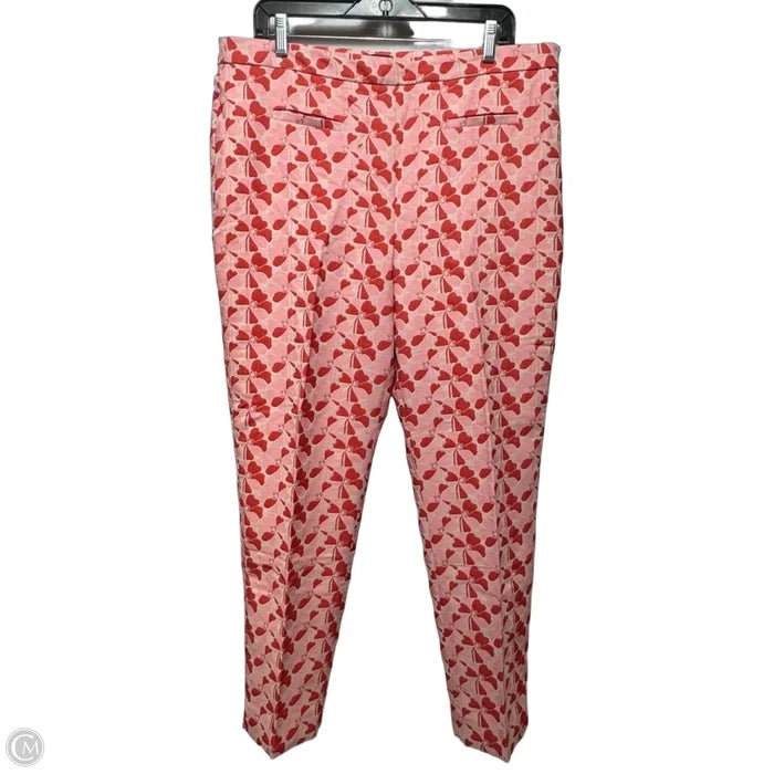 Pants Dress By Talbots In Pink & Red, Size: 14