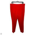 Pants Dress Wool Blend By Worth Ny In Red-Orange, Size: 12