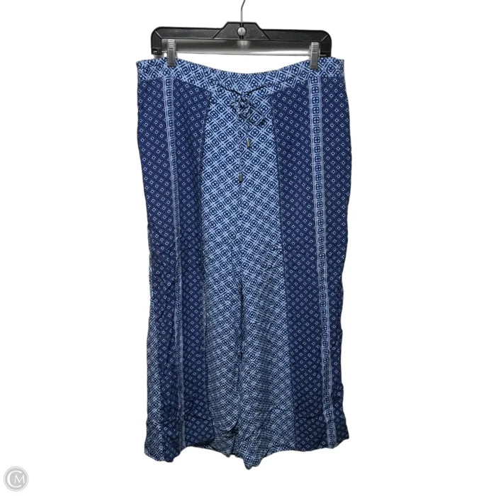 Pants Lounge By Kaari Blue In Blue, Size: L