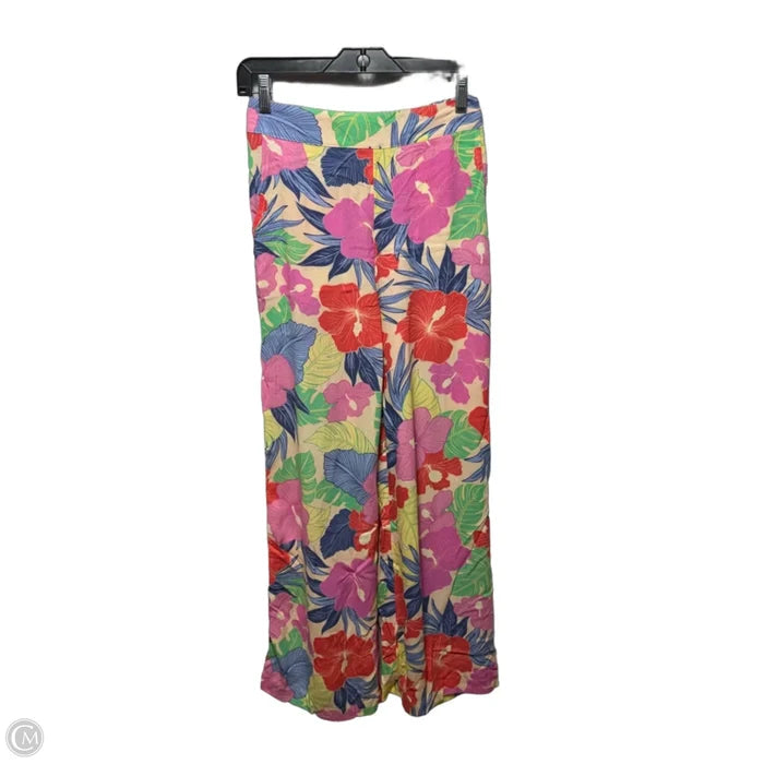 Pants Lounge By Rip Curl In Floral Print, Size: Xs