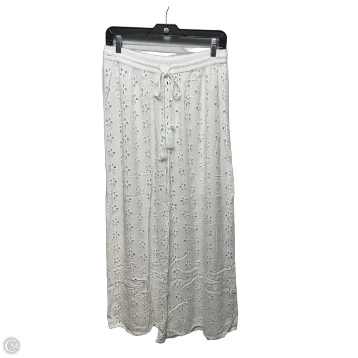 Pants Lounge By Salty Lemon  In White, Size: Xl
