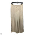 Pants Pleated Wide Leg By Banana Republic In Cream, Size: 8