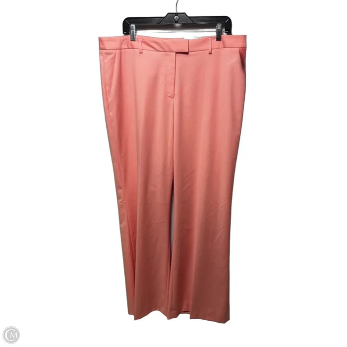 Pants Wide Leg By Alex Marie In Pink, Size: 16