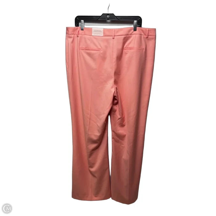 Pants Wide Leg By Alex Marie In Pink, Size: 16