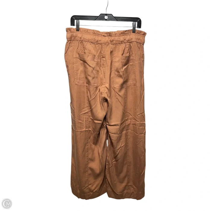 Pants Wide Leg By Nicole Miller In Peach, Size: L