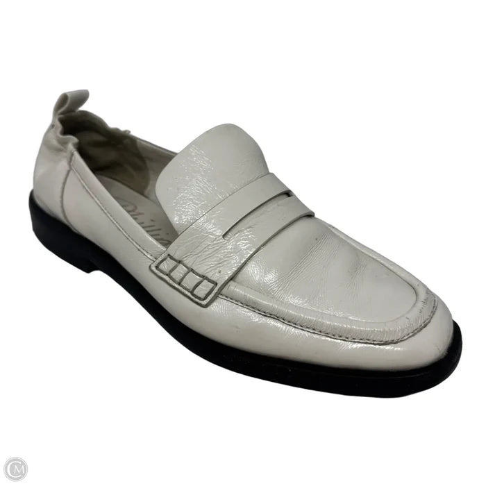 Patent Loafers Shoes Luxury Designer By 3.1 Phillip Lim In White, Size: 7.5 (38)