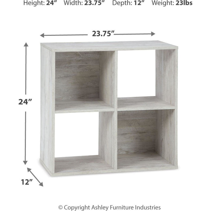 Paxberry Four Cube Organizer Bookcase