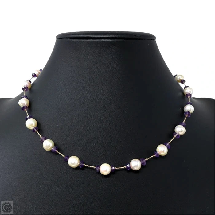 Pearl & Amethyst Necklace