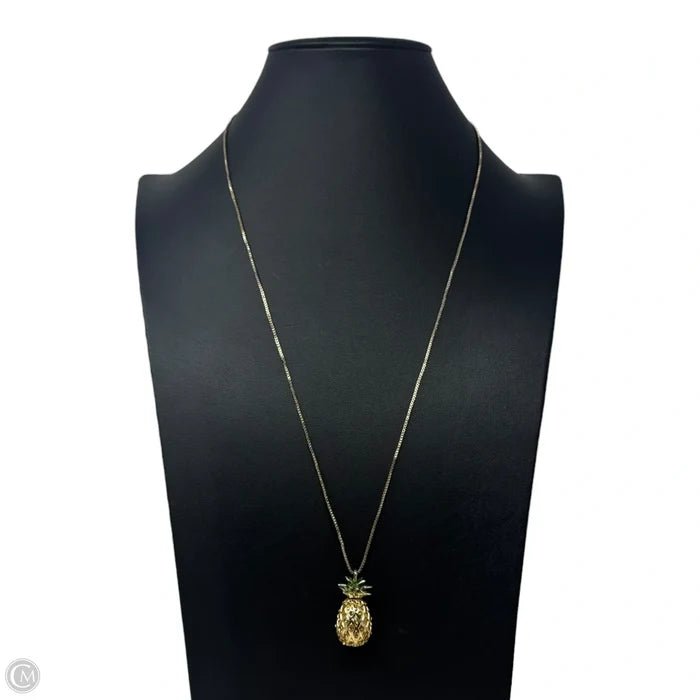 Pineapple Slider Necklace Unbranded