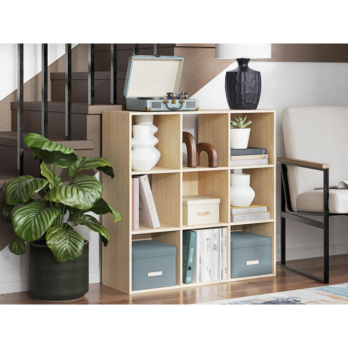 Piperton Nine Cube Organizer Bookcase