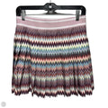 Pleated Athletic Skort By Greyson In Chevron Pattern, Size: M