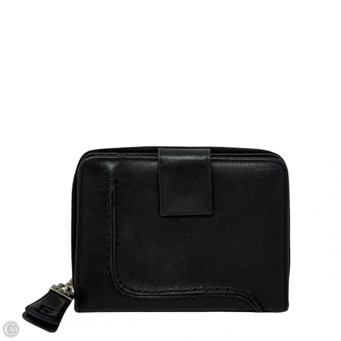 Ponera Compact Calf Leather Wallet By Bally, Size: Medium