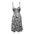 Printed Midi Dress By Anthropologie In Floral Print, Size: XS Petite