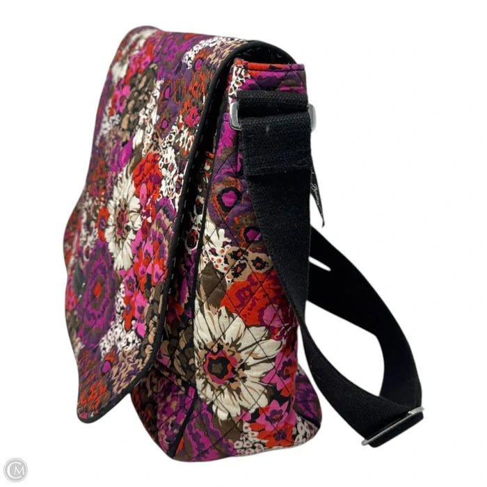 Quilted Messenger Laptop Bag By Vera Bradley, Size: Medium