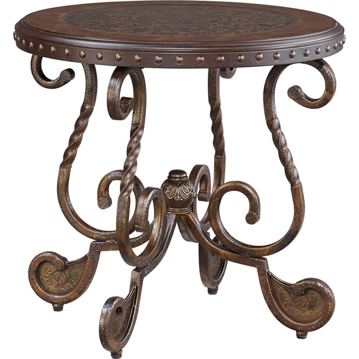 Rafferty Round End Table