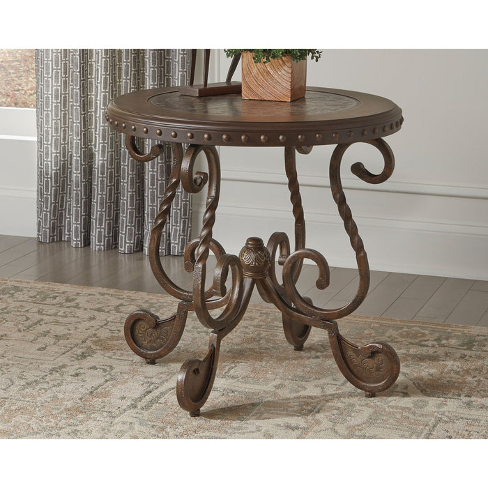 Rafferty Round End Table