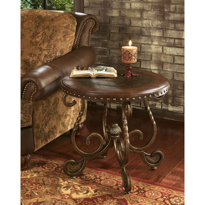 Rafferty Round End Table