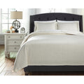 Raleda Buff Queen Coverlet Set
