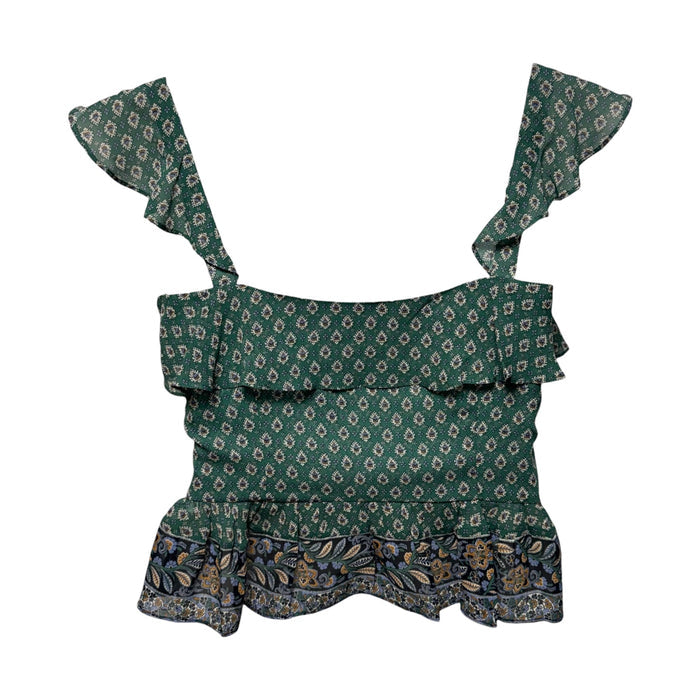 Randa Top Silk By Veronica Beard In Sea Glass Multi, Size: 6
